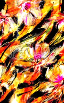 抽象花朵