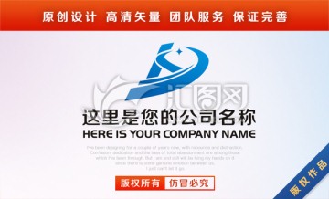 字母K标志LOGO设计