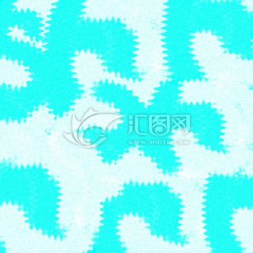 藍色印花素材花紋圖案