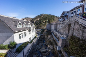 黄山西海饭店 山坳里 宾馆