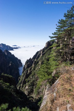 西海大峡谷 白云谷 云海苍茫