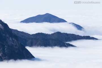 西海大峡谷 白云谷 云海苍茫