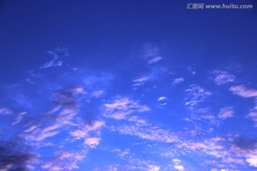 蓝天 云