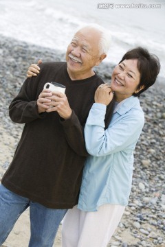 海边夫妇