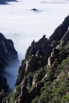 西海大峡谷 白云谷 云海苍茫