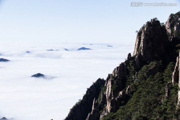 西海大峡谷 白云谷 云海苍茫