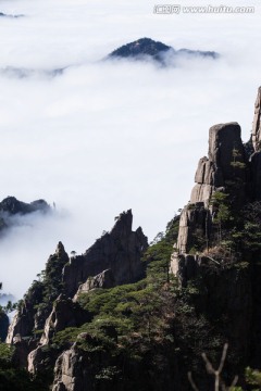 西海大峡谷 白云谷 云海苍茫