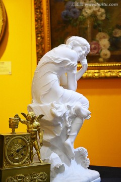 欧式石膏人体雕塑