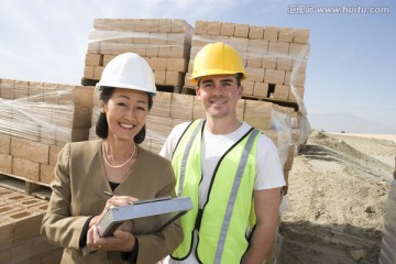 建筑师和建筑工人