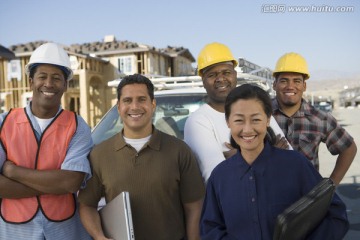 建筑师和建筑工人