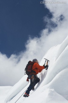 徒步登山者