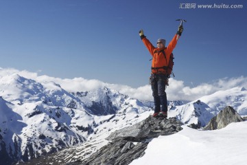 徒步登山者