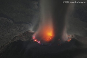 西西里岛火山喷发