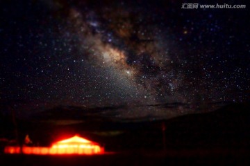 草原星空