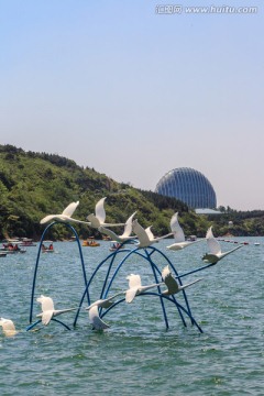 雁棲湖風(fēng)光