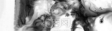 現代水墨畫 抽象 中式風格