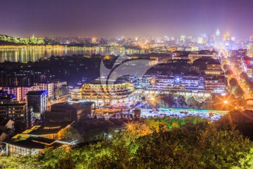 杭州城市夜景