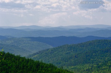 大兴安岭风光一目九岭景区