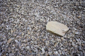 采石场的石头