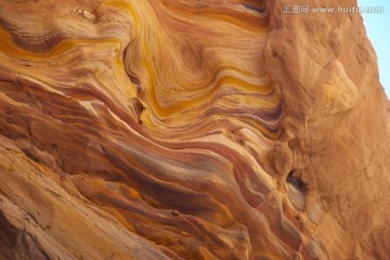 西奈彩色大峡谷彩色岩