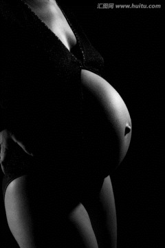孕妇的肚子/第八个月