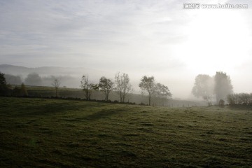 早晨的薄雾