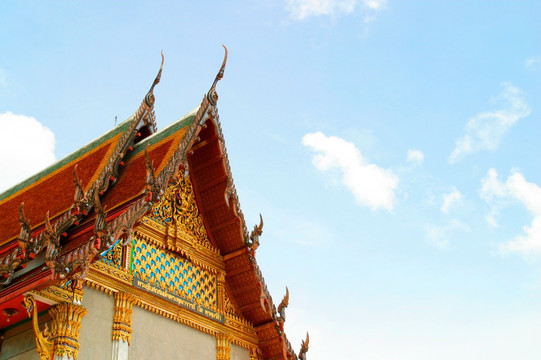 泰国曼谷的一座寺庙。