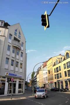 德国街景 欧洲街景