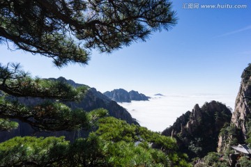 西海大峡谷 白云谷 云海苍茫