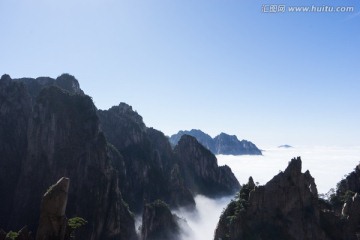 西海大峡谷 白云谷 云海苍茫