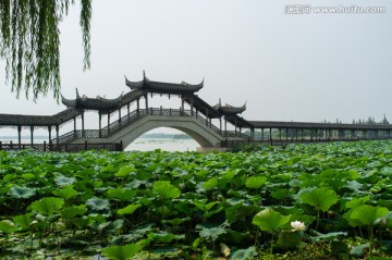 锦溪古镇 廊桥