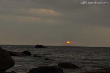 海洋落日