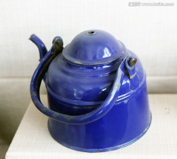 民国搪瓷茶壶