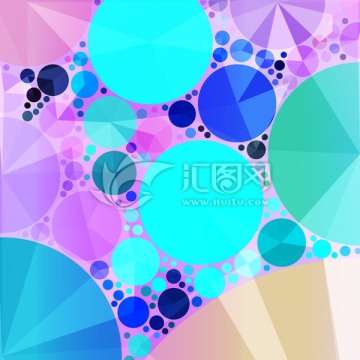 抽象圓點(diǎn) 印花底紋
