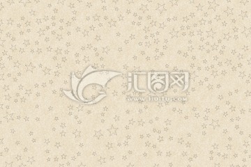 星星底紋紙張印花