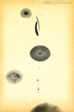水墨畫(huà)蓮圖