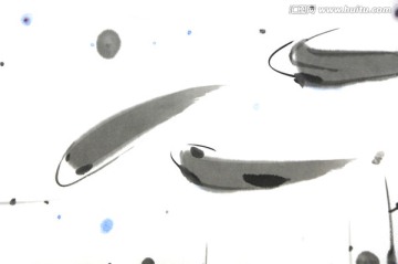 水墨畫魚圖