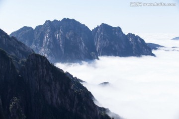 西海大峡谷 白云谷 云海苍茫