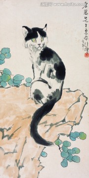 国画猫