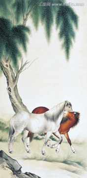 雙馬圖