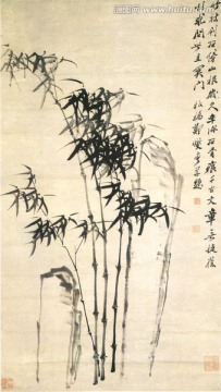鄭板橋 國(guó)畫 竹