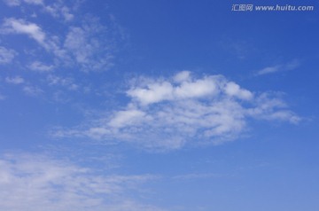 蔚蓝天空