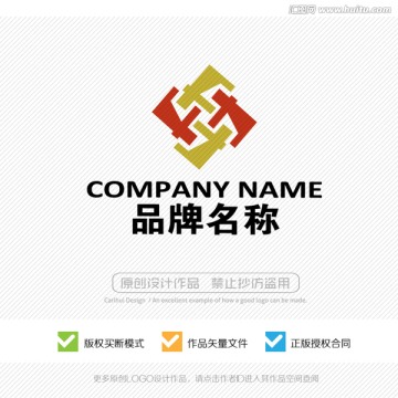 F字母 LOGO设计