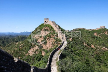 金山岭长城 砖垛关峰火台