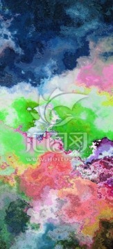 抽象畫 酒店抽象油畫