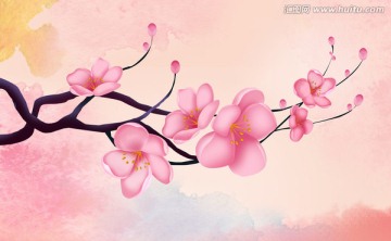梅花（分層文件）