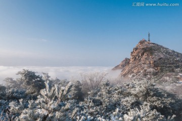 鲁山云海雾凇