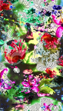 數(shù)碼花朵