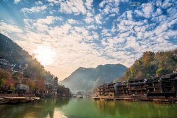 凤凰古城晨曦（高清大图）