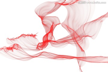 綢帶 煙幕 水墨 TIF無分層
